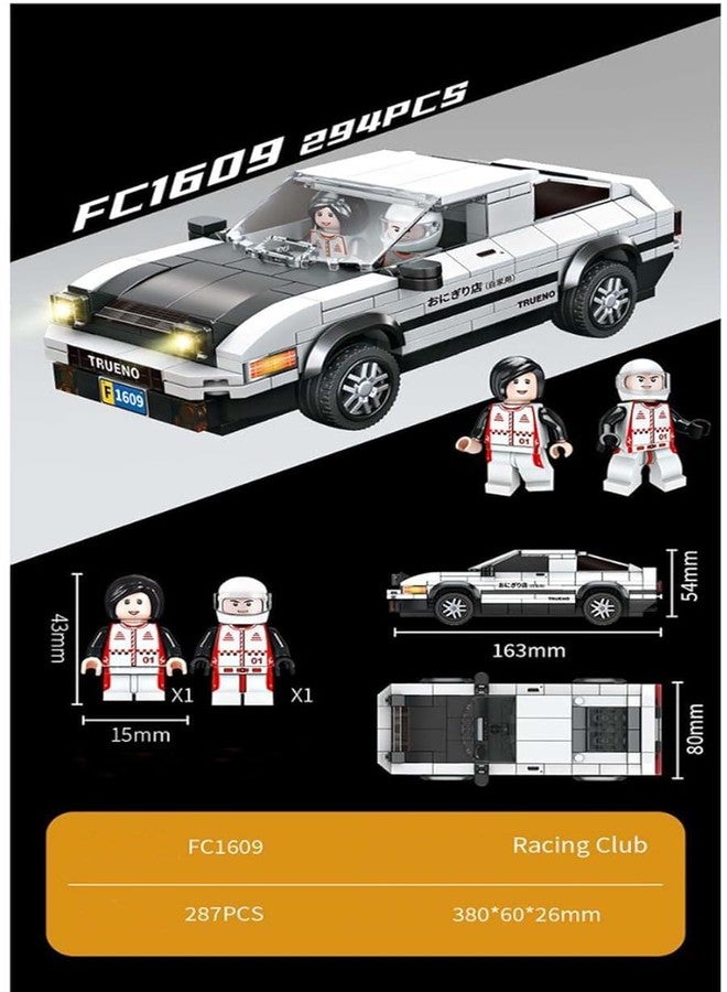 EXOMOON Block Construction Car (Super CAR-1609), ABS Plastic, Multicolor - Image 3